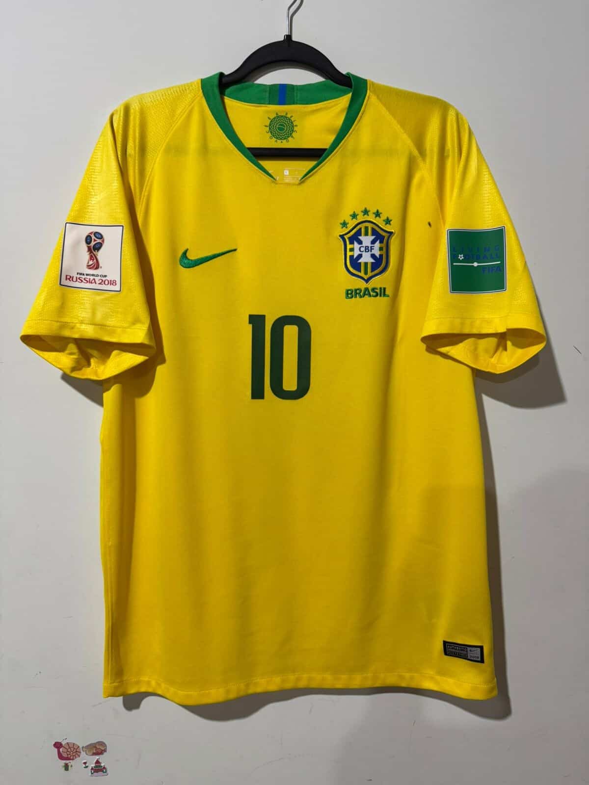 Imagem do produto CAMISA BRASIL COPA DO MUNDO 2018 NEYMAR JR 10