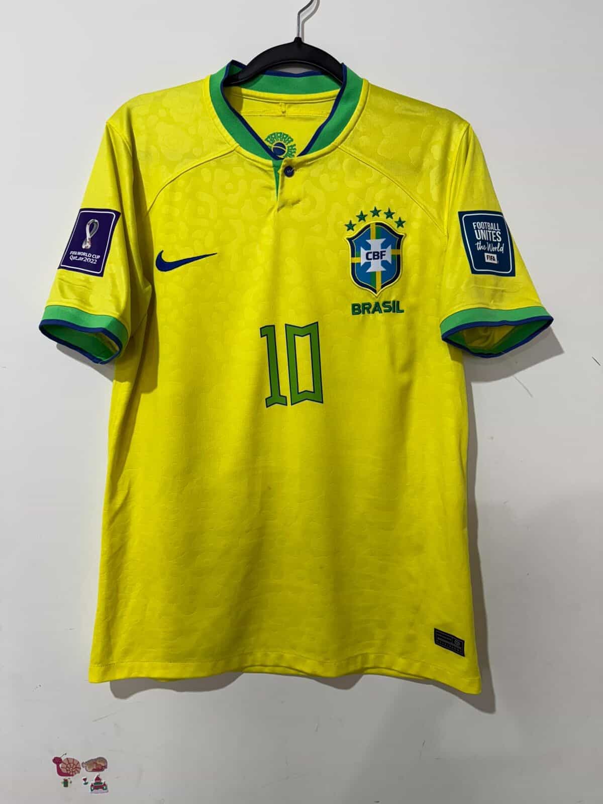 Imagem do produto CAMISA BRASIL COPA DO MUNDO 2022 NEYMAR JR 10