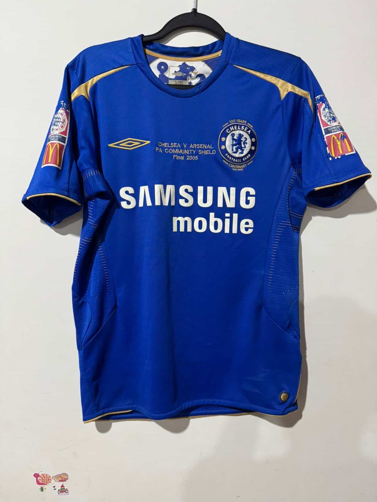 Imagem do produto CAMISA CHELSEA COMMUNITY SHIELD 2005 LAMPARD 8
