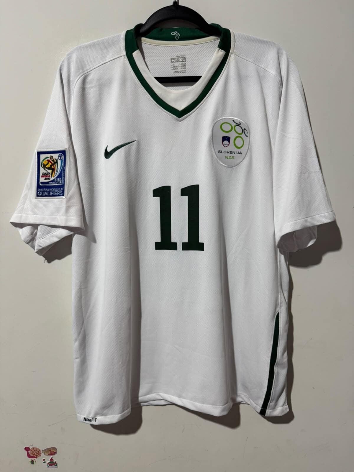 Imagem do produto CAMISA ESLOVENIA ELIMINATÓRIAS COPA DO MUNDO 2010 NOVAKOVIC 11
