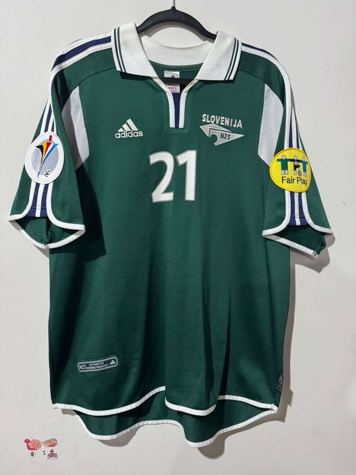 Imagem do produto CAMISA ESLOVENIA EURO 2000 PAVLOVIC 21
