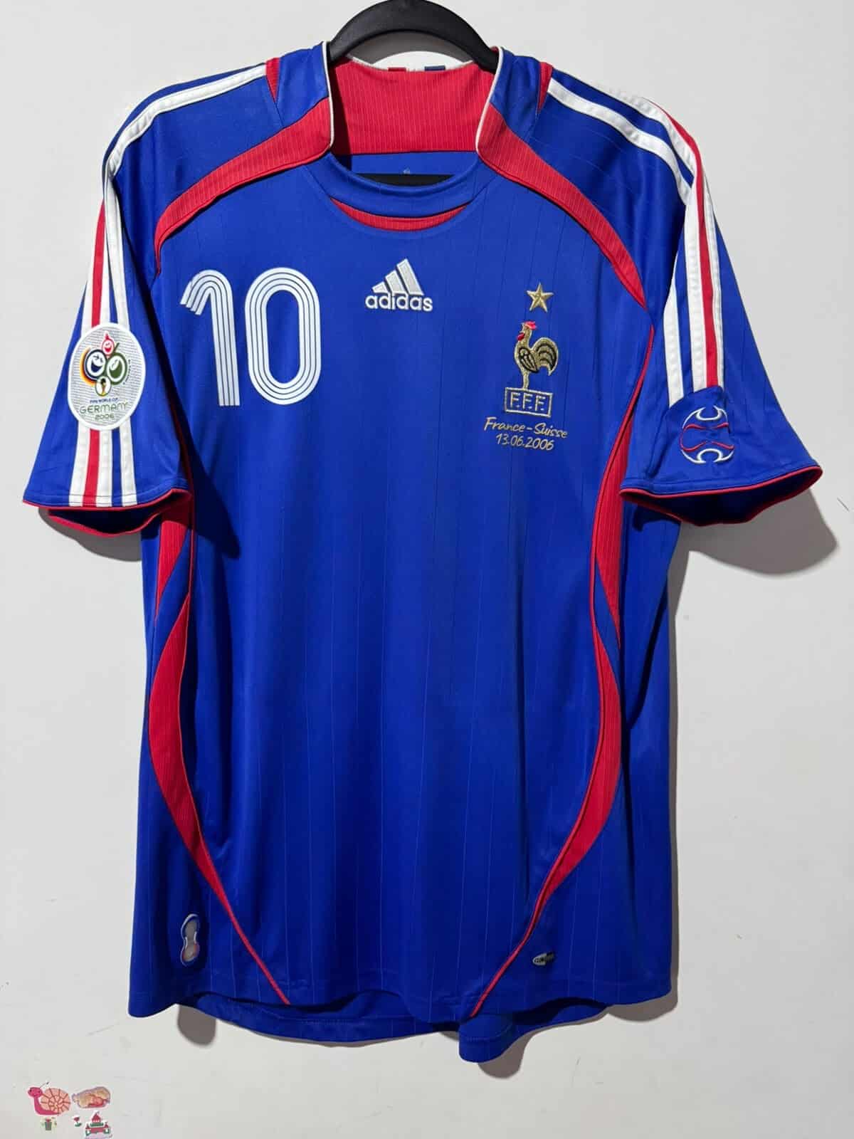 Imagem do produto CAMISA FRANÇA COPA DO MUNDO 2006 ZIDANE 10