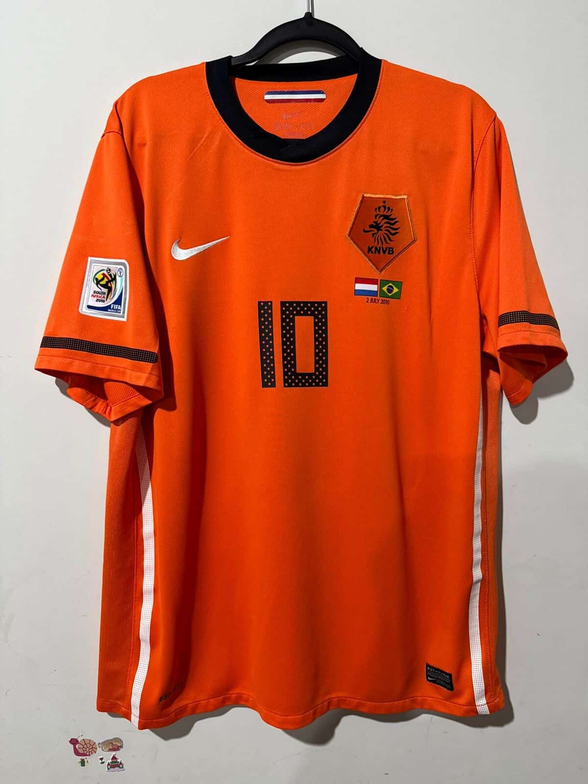 Imagem do produto CAMISA HOLANDA COPA DO MUNDO 2010 VS BRASIL SNEIJDER 10
