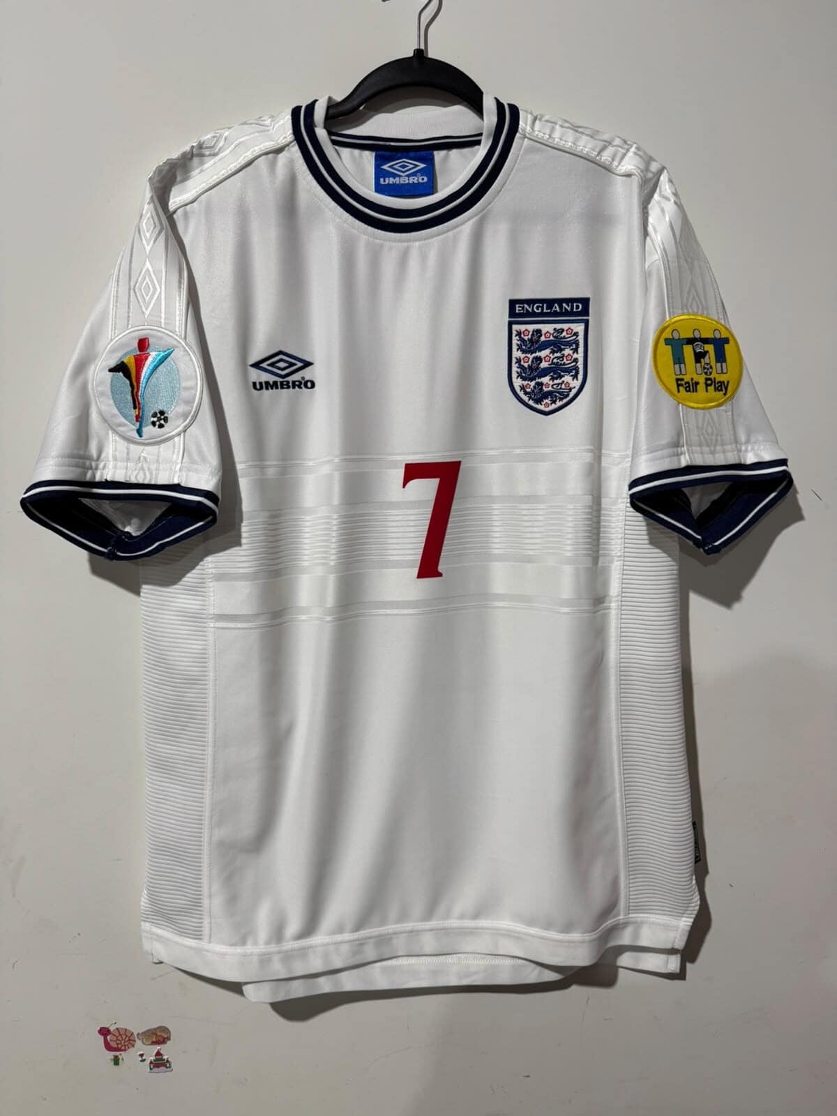 Imagem do produto CAMISA INGLATERRA EURO 2000 BECKHAM 7