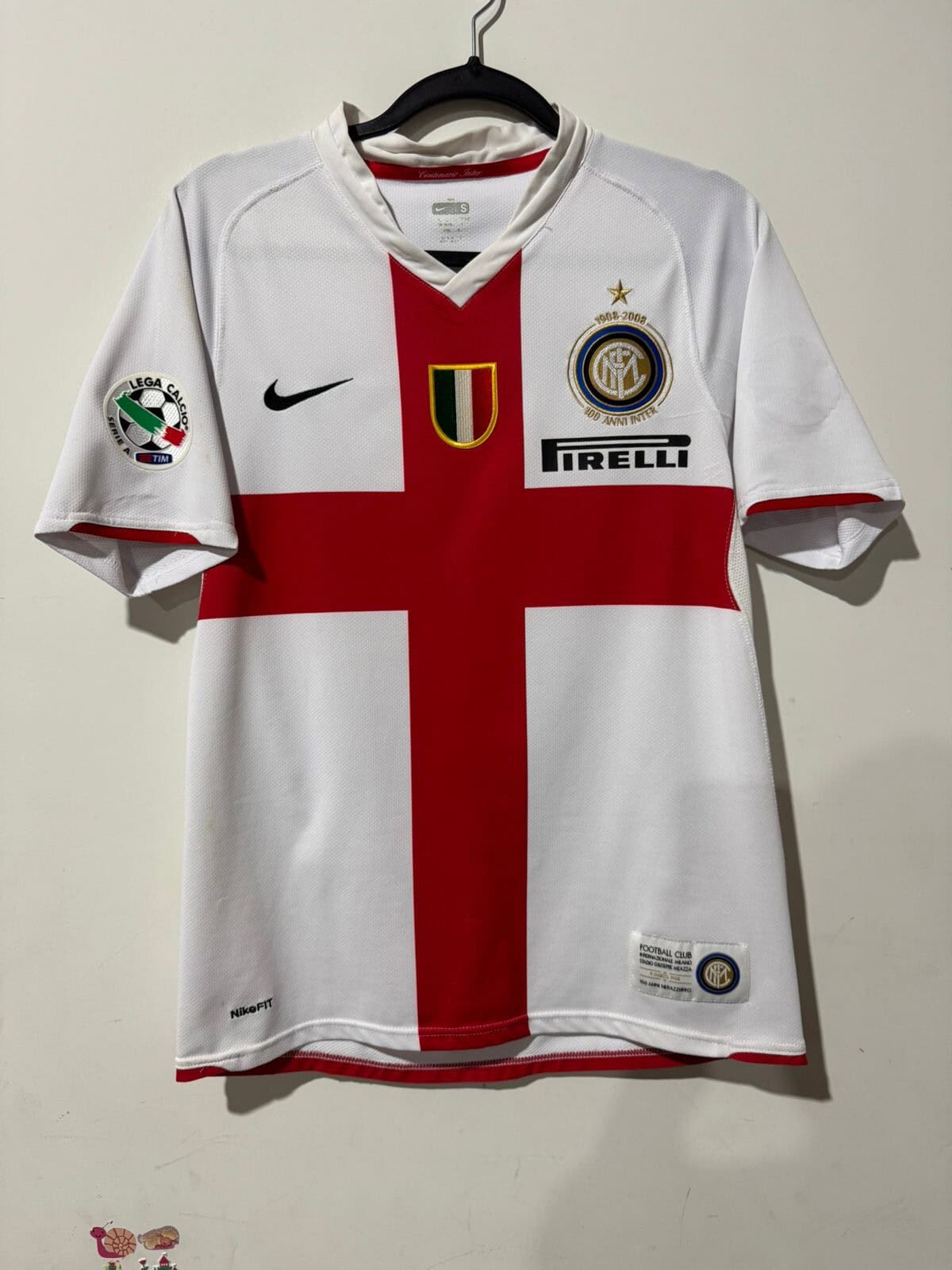 Imagem do produto CAMISA INTER DE MILÃO 2007-08 CENTENÁRIO IBRAHIMOVIC 8