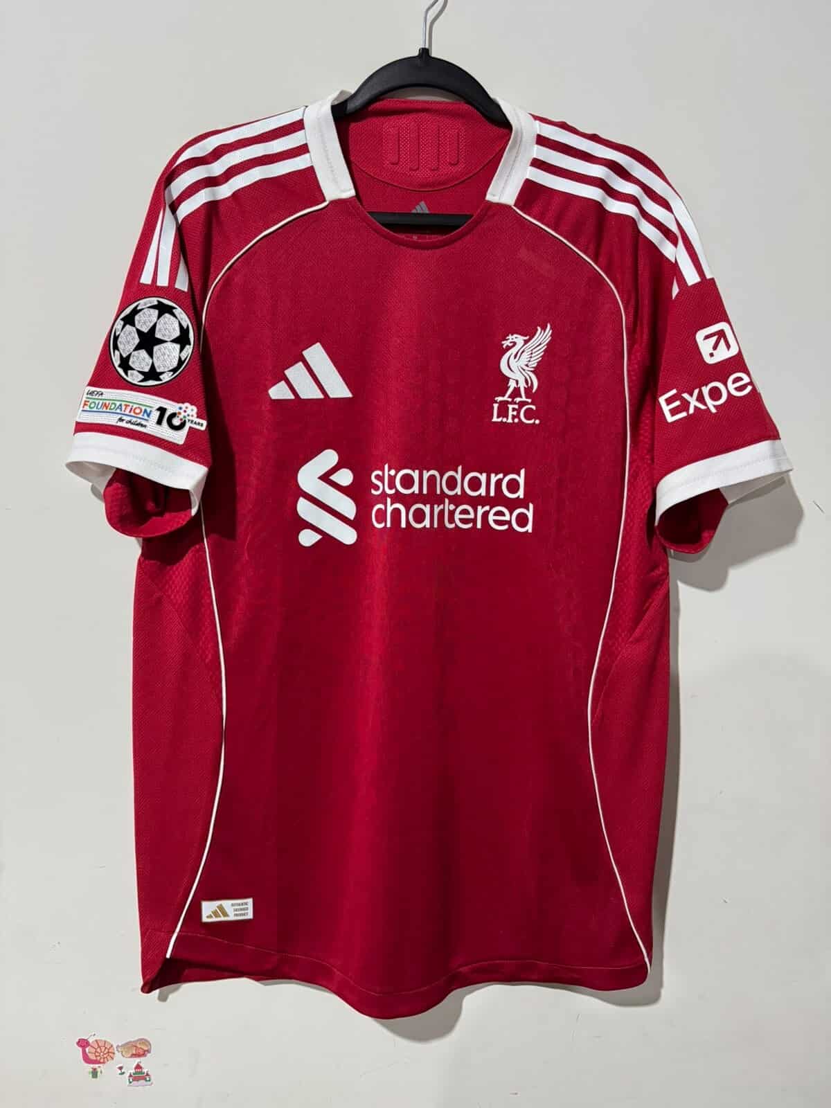 Imagem do produto CAMISA LIVERPOOL 2025-26 CHAMPIONS LEAGUE WIRTZ 7