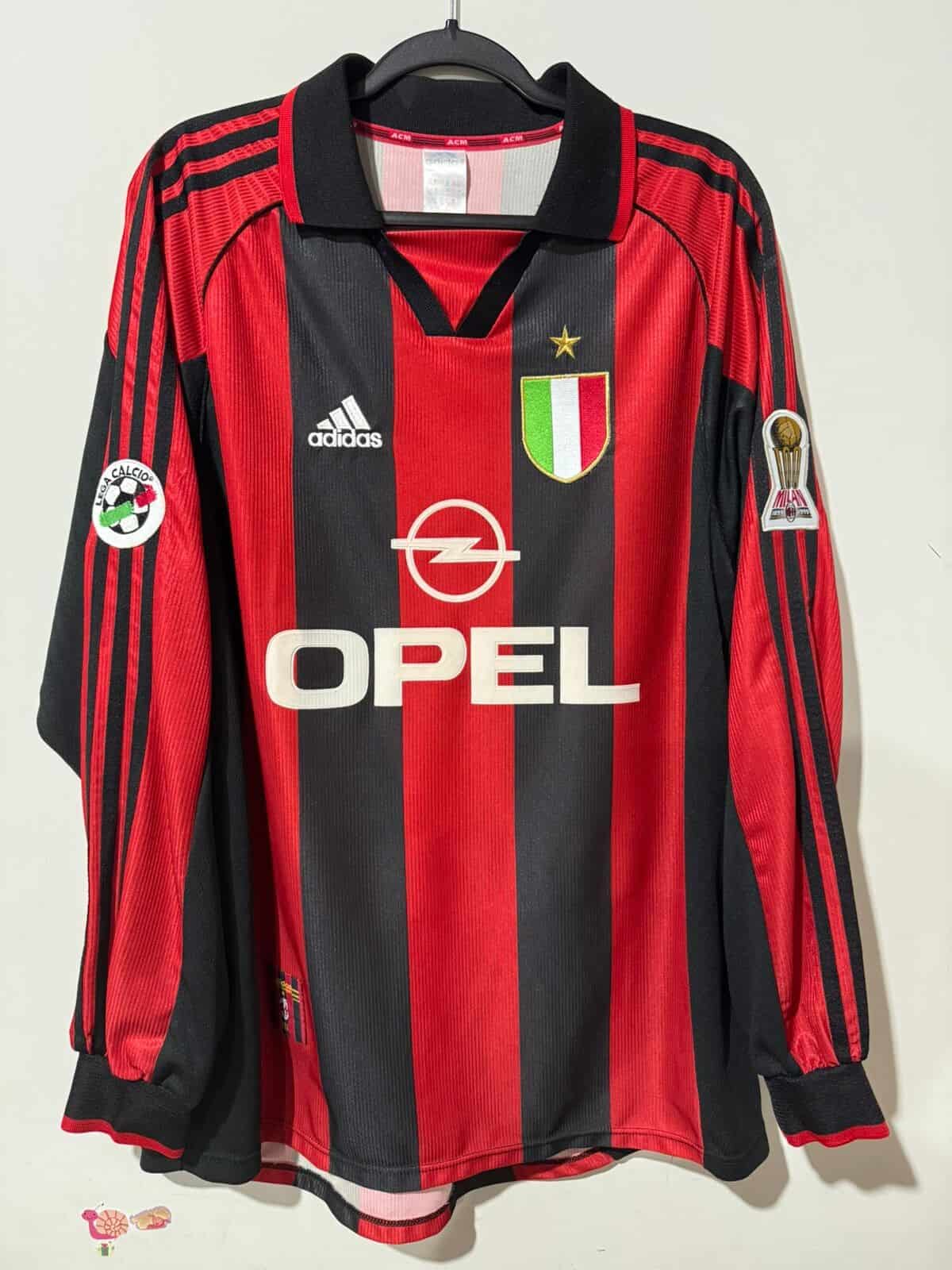 Imagem do produto CAMISA MILAN 1999-00 CENTENARIO SERIE A SHEVCHENKO 7 MANGA LONGA