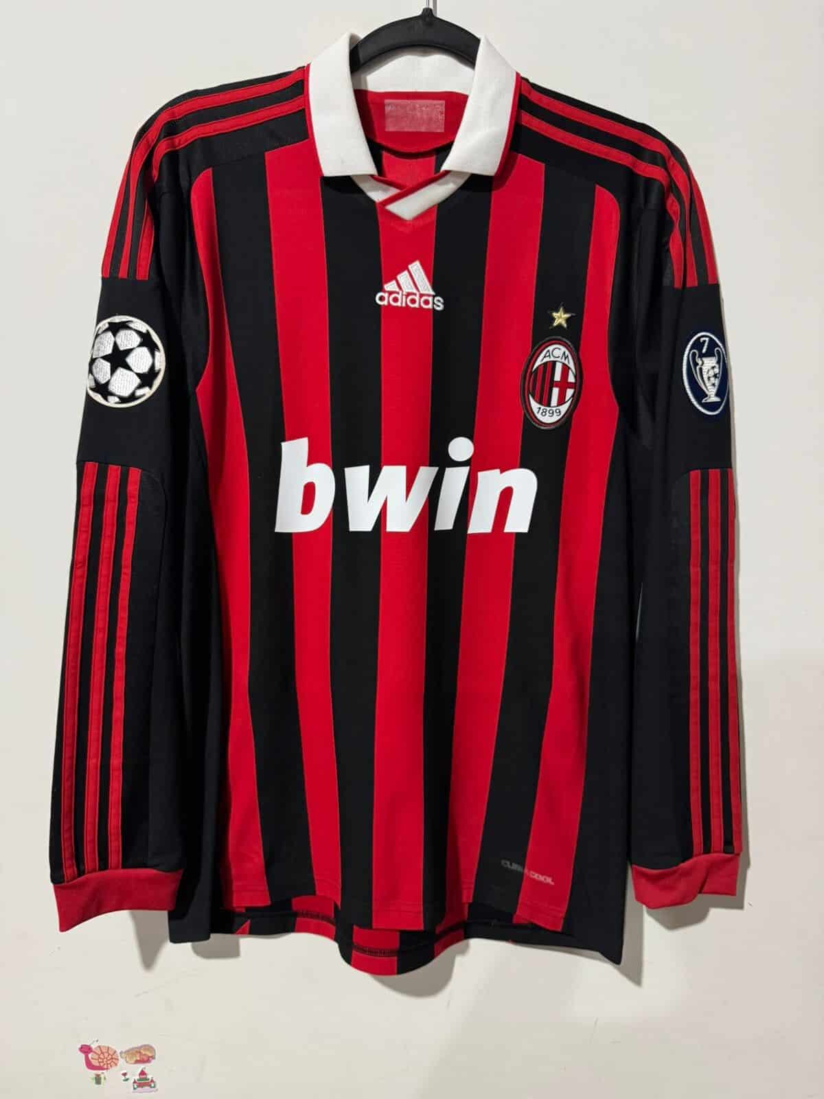 Imagem do produto CAMISA MILAN 2009-10 CHAMPIONS LEAGUE RONALDINHO 80