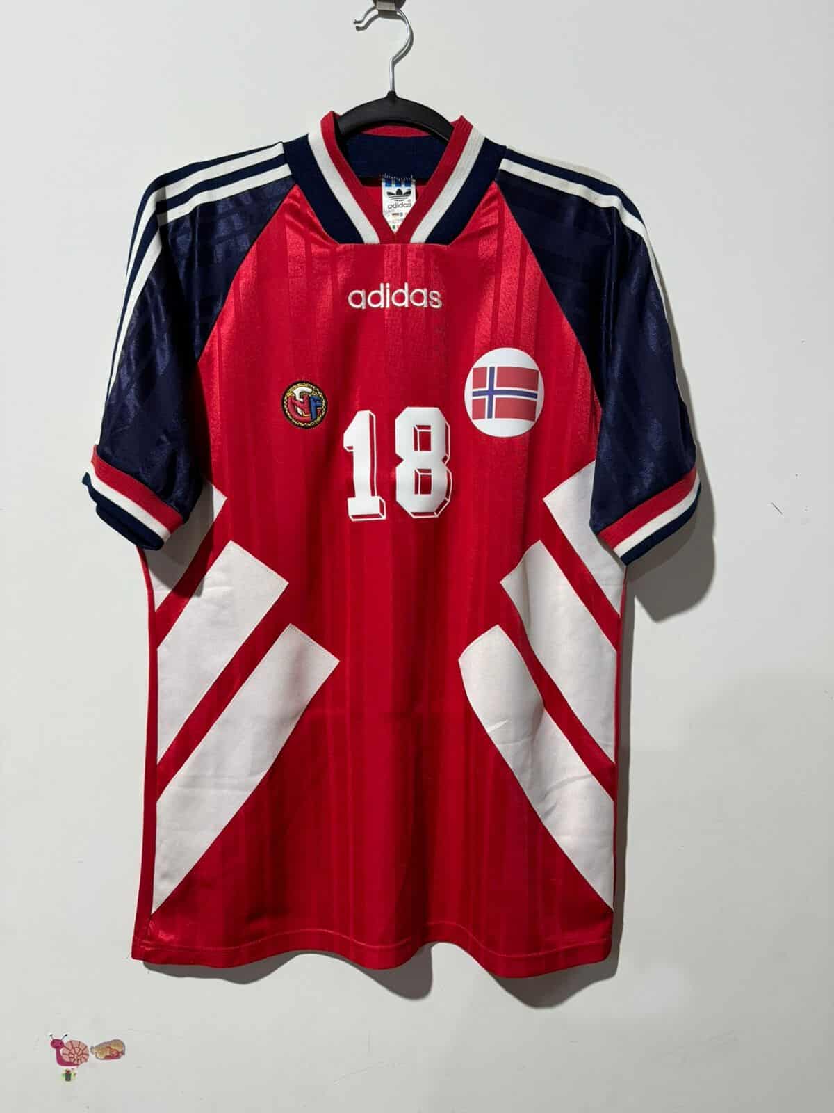 Imagem do produto CAMISA NORUEGA COPA DO MUNDO 1994 HALAND 18