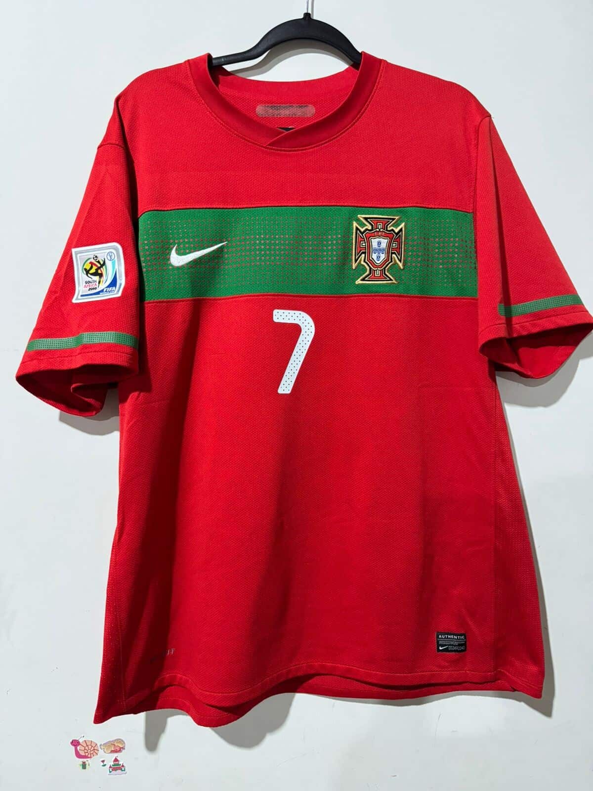 Imagem do produto CAMISA PORTUGAL COPA DO MUNDO 2010 RONALDO 7