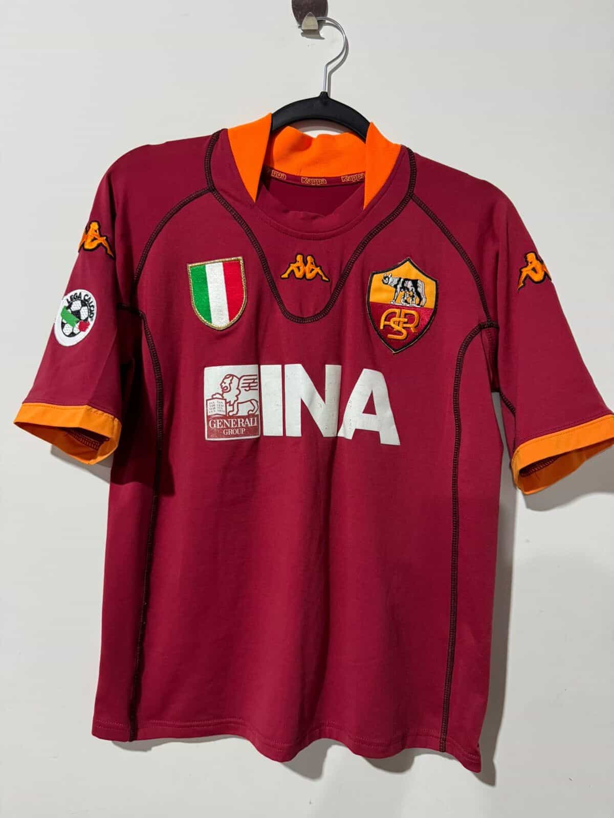 Imagem do produto CAMISA ROMA 2001-02 SERIE A TOTTI 10