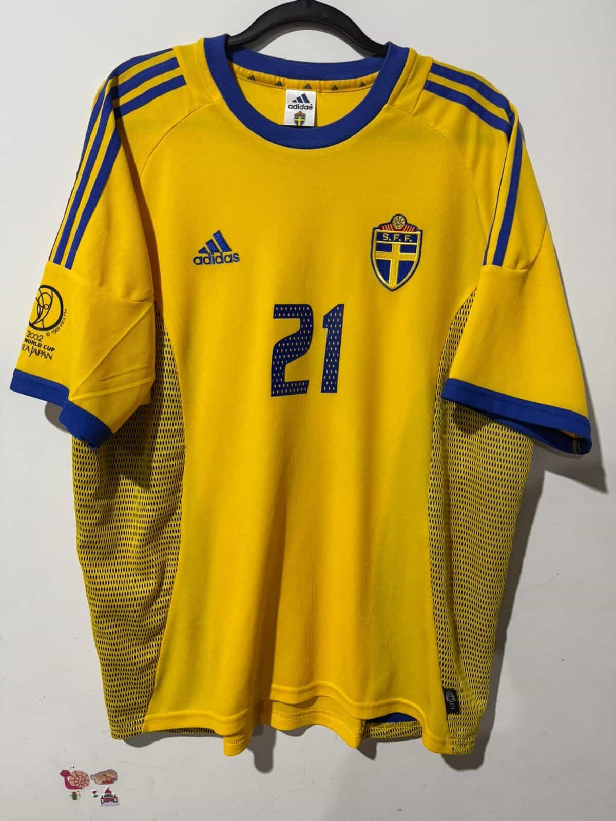 Imagem do produto CAMISA SUECIA COPA DO MUNDO 2002 IBRAHIMOVIC 21