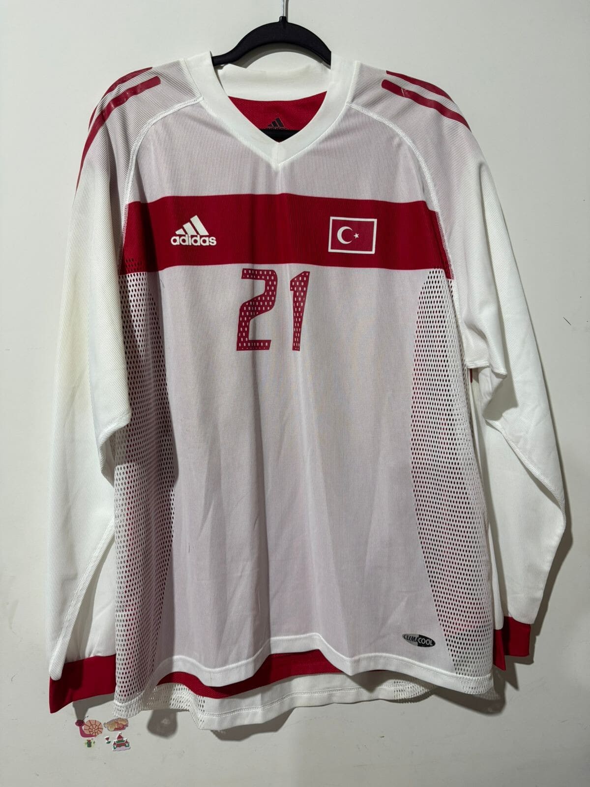 Imagem do produto CAMISA TURQUIA COPA DO MUNDO 2002 ENRE 5 JOGADOR