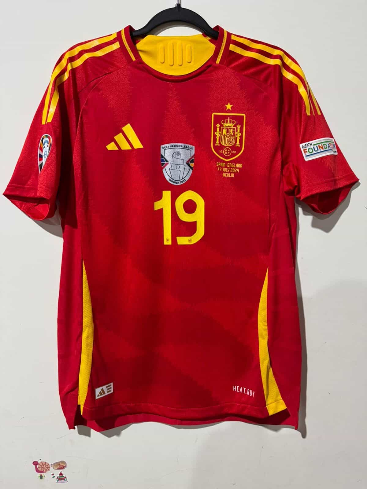 Imagem do produto FINAL EURO 2024 LAMINE YAMAL 19 JOGADOR