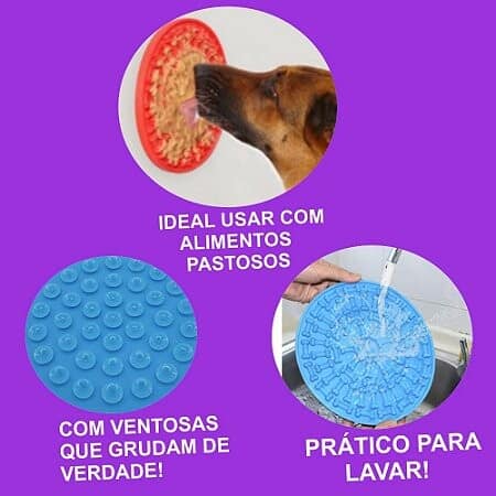 Imagem do produto COMEDOURO INTERATIVO DE SILICONE