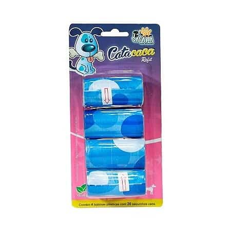 Imagem do produto REFIL CATA CACA SAVANA PARA CÃES E GATOS - 4 ROLOS