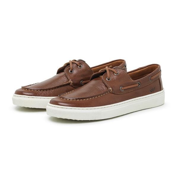 Imagem do produto Sapato Social Masculino Confortável Macio Elegante Marrom Canela Couro Legitimo