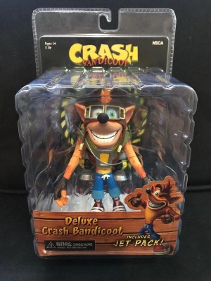 Foto2 - Crash Bandicoot Crash With Jetpack Deluxe Figure