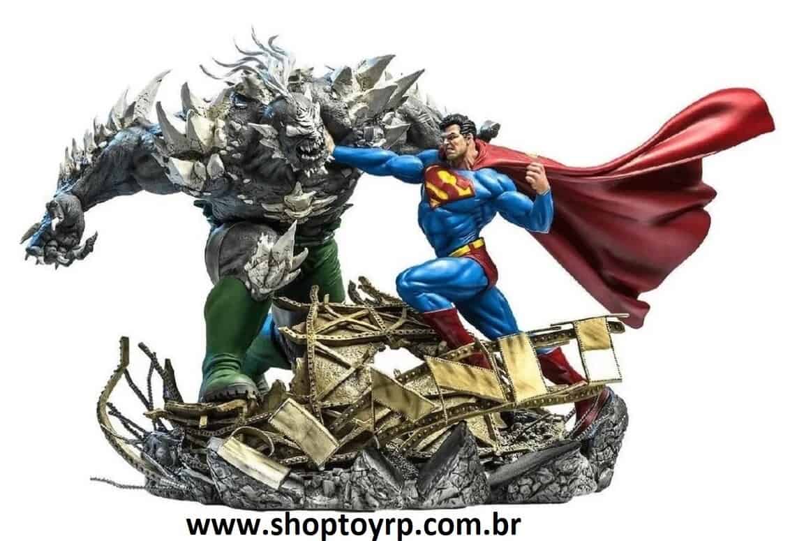 Foto 1 - Superman Vs Doomsday - Dc Comics - Iron Studios