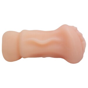 Foto1 - Masturbador Formato Vagina com Lábios Texturizados - Girl 04 - Vibe Toys