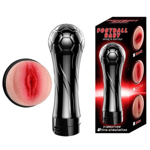 Foto1 - Masturbador Lanterna Em Forma De Vagina De Cyberskin Com Vibrador Multivelocidade