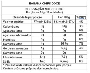 Foto3 - Banana Chips Doce Pote 200G