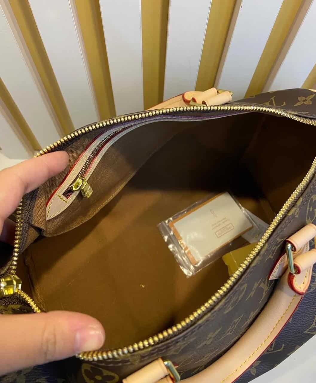 BOLSA LOUIS VUITTON SPEEDY 35 MONOGRAM - Bolsas de Luxo