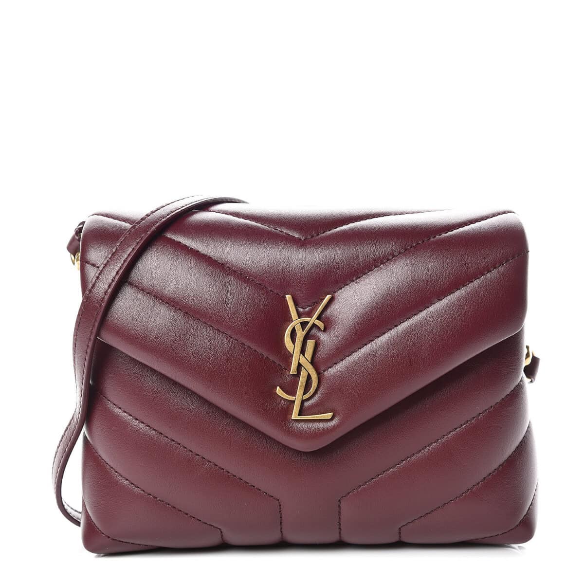 Imagem do produto BOLSA SAINT LAURENT LOULOU MINI VINHO