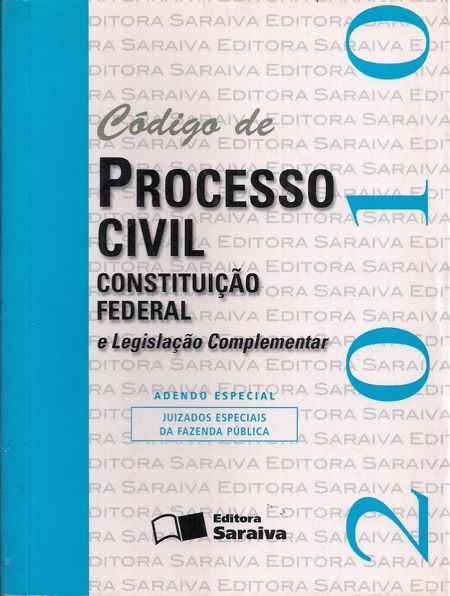 Foto 1 - Código de Processo Civil - Constituição Federal e Legislação Complementar