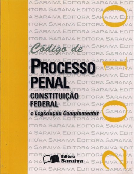 Foto 1 - Código de Processo Penal - Constituição Federal e Legislação Complementar