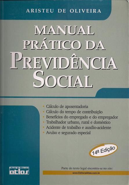 Foto 1 - Manual Prático da Previdência Social