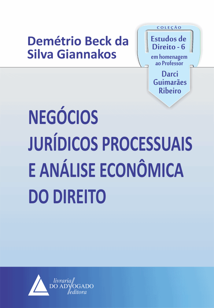 Foto 1 - Negócios Jurídicos Processuais e Análise Econômica do Direito