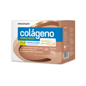 Foto1 - Colágeno hidrolisado + Q10 Verisol natural Maxinutri c/ 30 sachê