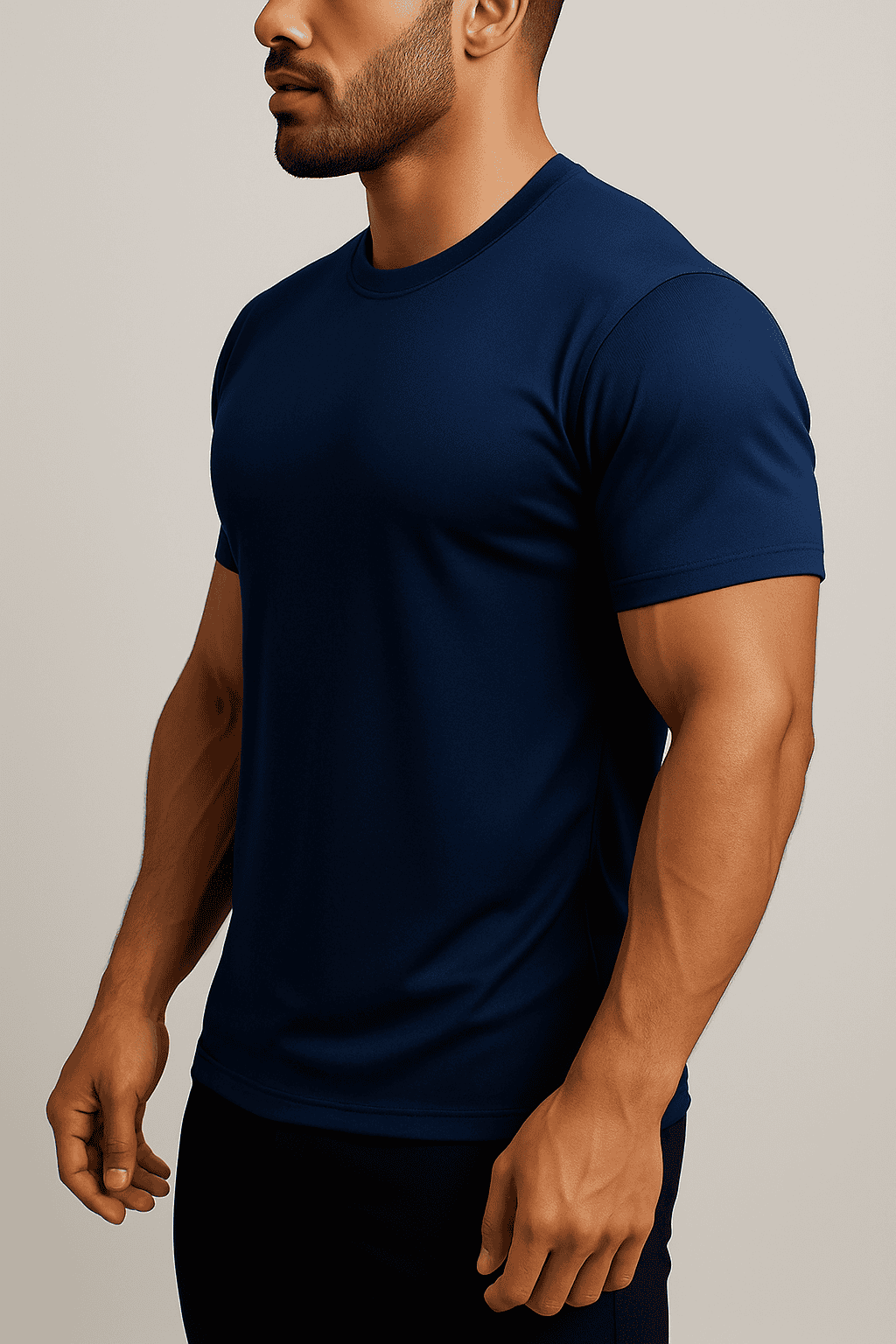 Camisa Masculina Dry Fit várias cores Manga Curta Respirável, Leve