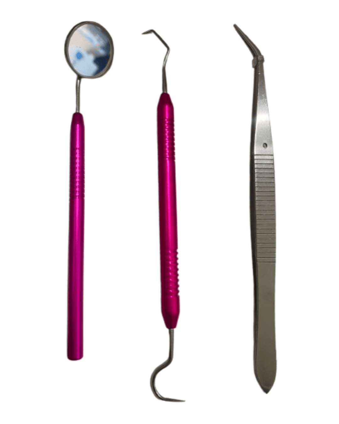 Imagem do produto Kit Clinico Odontologico Lysanda (Espelho;Cabo;Sonda;Pinça)