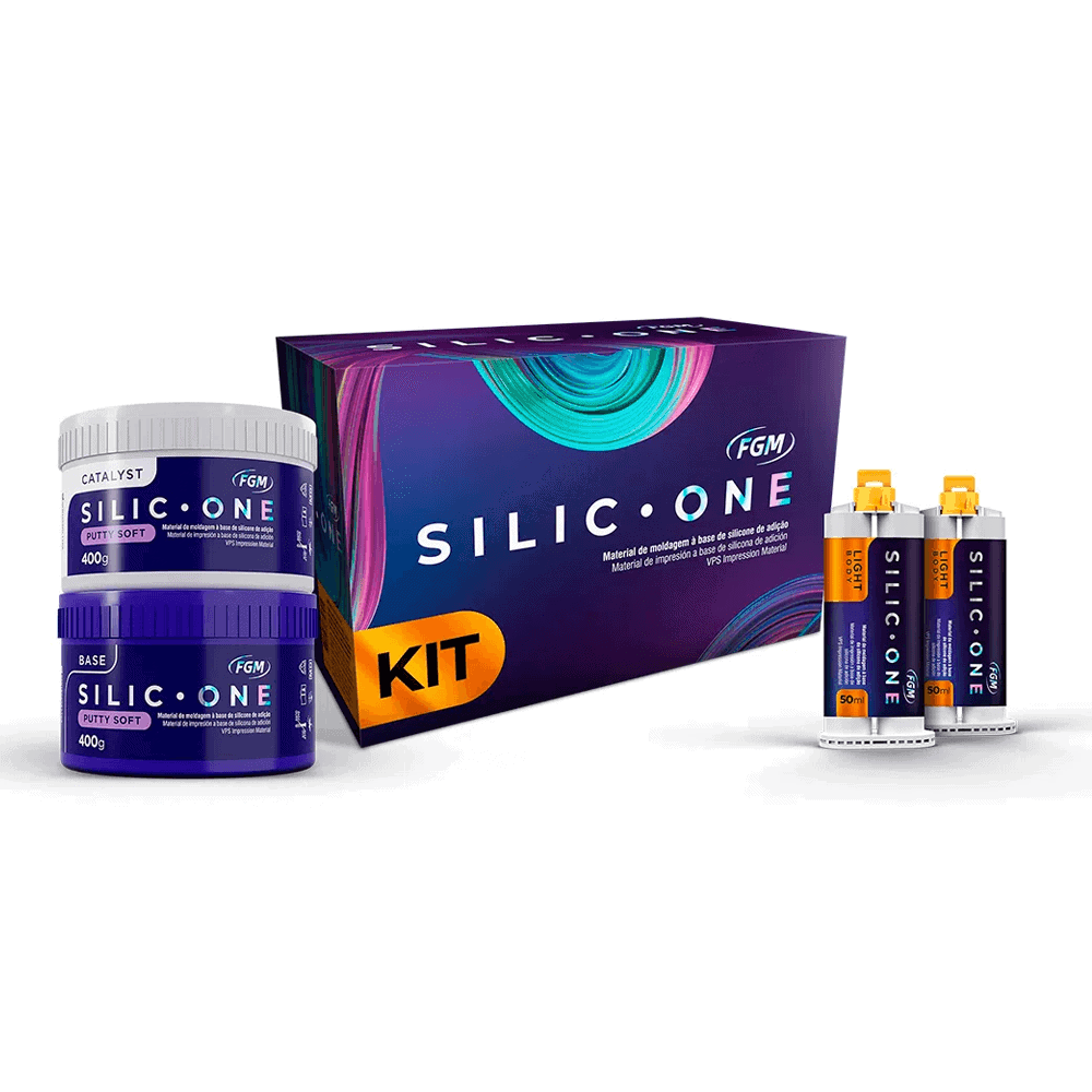 Imagem do produto Kit Silicone de Adição Silic One - FGM