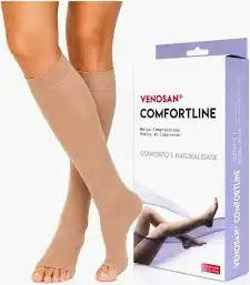 Imagem do produto Meia Comfortline Venosan AD 20-30 - 3/4 Pé Aberto