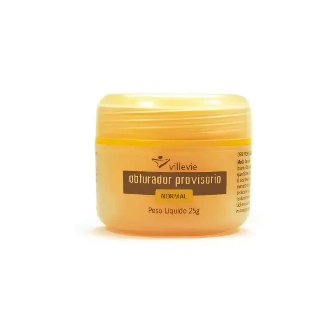 Imagem do produto Obturador Provisório Amarelo Villevie