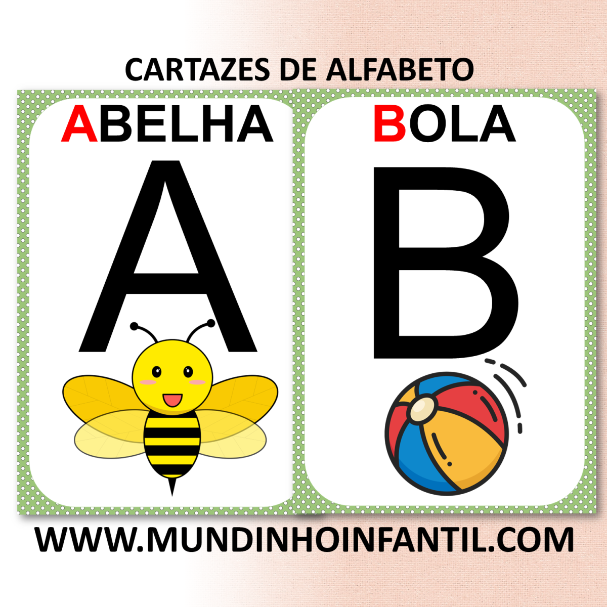 Imagem do produto Cartazes de Alfabeto