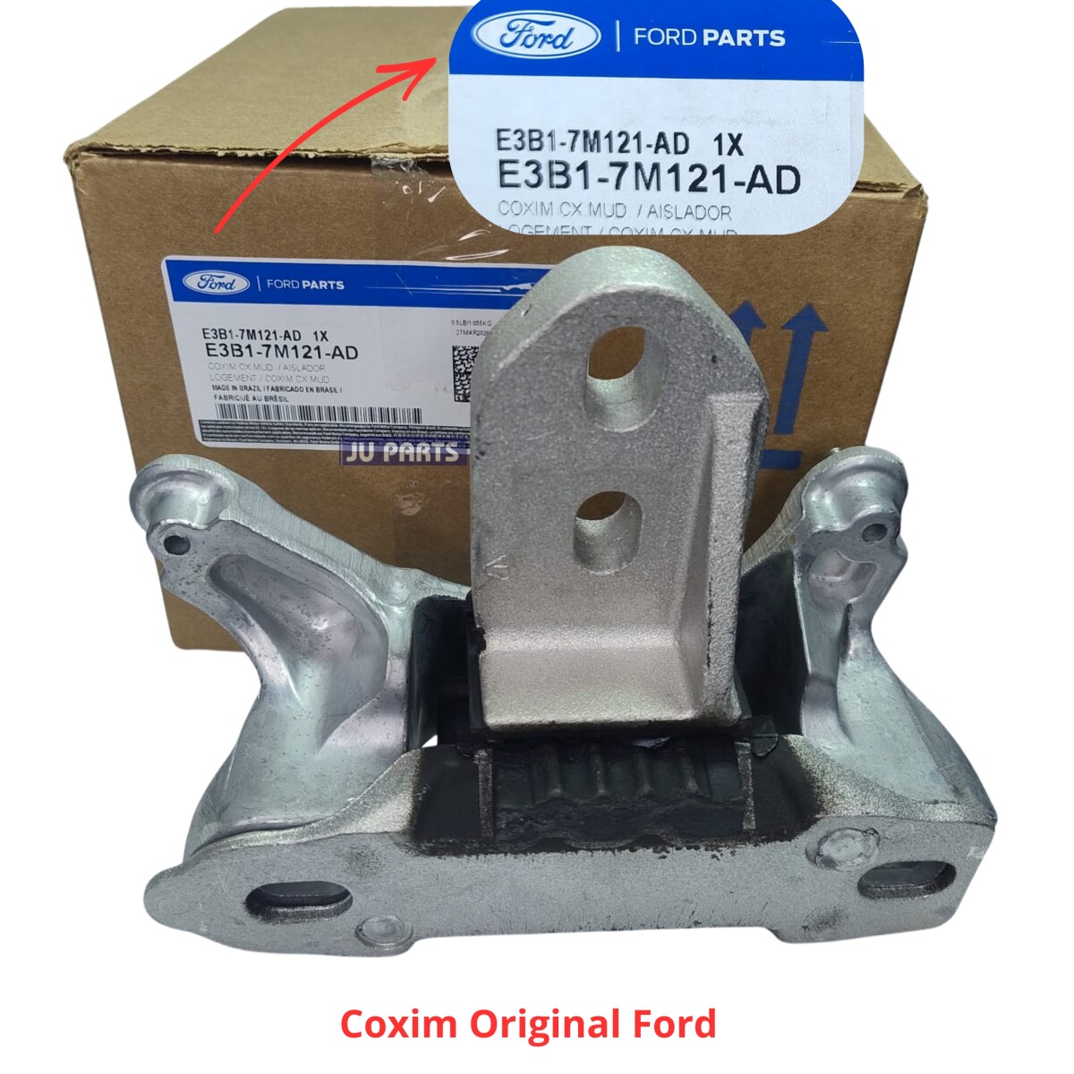 Imagem do produto Kit Coxim Motor e Câmbio KA 1.0 3CC