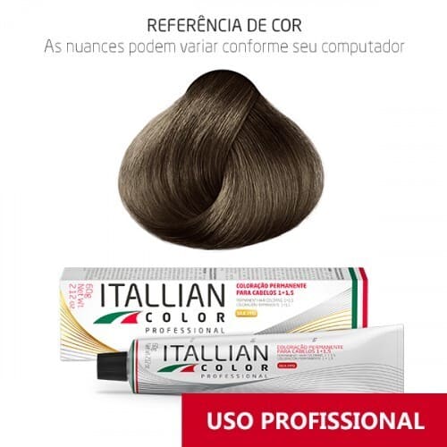Imagem do produto Coloração Itallian Color 7.31 Louro Bege Dourado 60g
