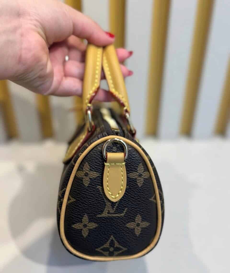 BOLSA LOUIS VUITTON SPEEDY NANO BANDOULIERE MONOGRAM - Bolsas de