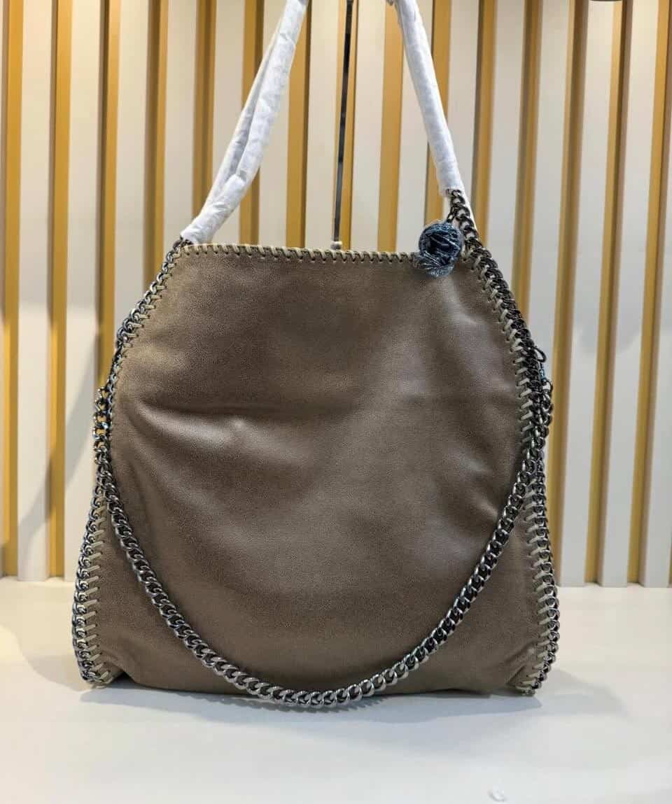 BOLSA STELLA MCCARTNEY SHAGGY DEER BEGE - Bolsas de Grife - Venda