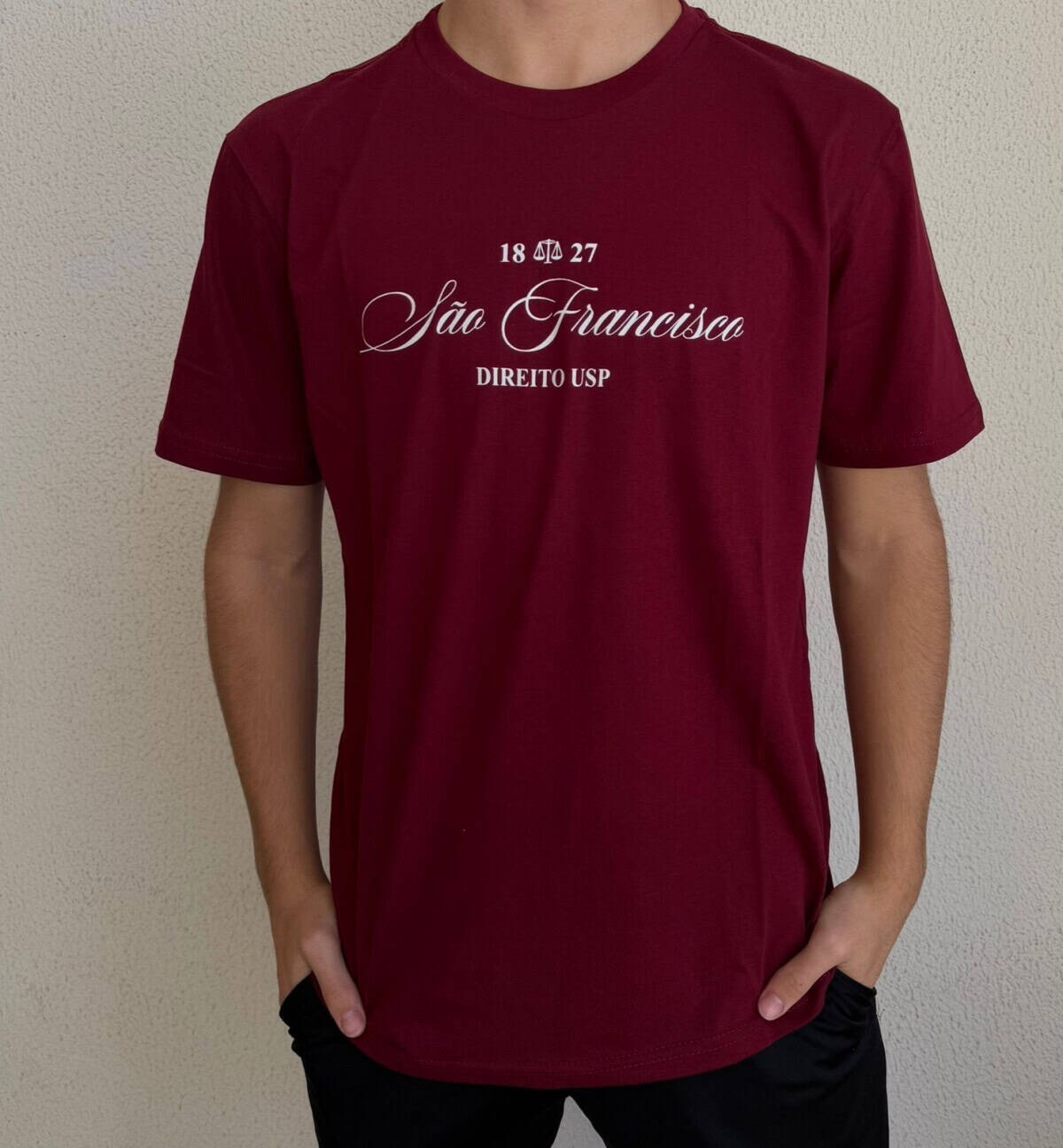Imagem do produto Camiseta Vinho 1827