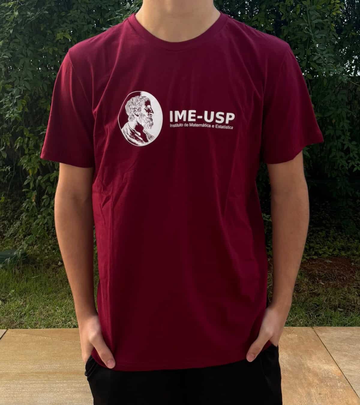 Imagem do produto Camiseta Vinho IME