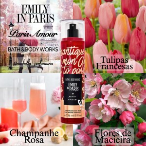 Bath&bodyworks ボディーミスト　エミリーインパリス　4本セット Emily In Paris Bath & Body Works - Michelly Perfumaria