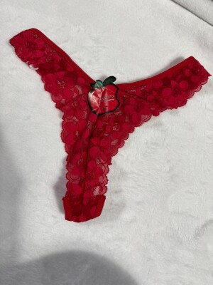 Foto3 - Calcinha Renda com Detalhes em Pérola