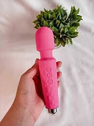 Foto2 - Kit Vibrador Feminino Varinha Mágica 20 modos de Vibração 8 velocidades + lubrificante íntimo Neutro