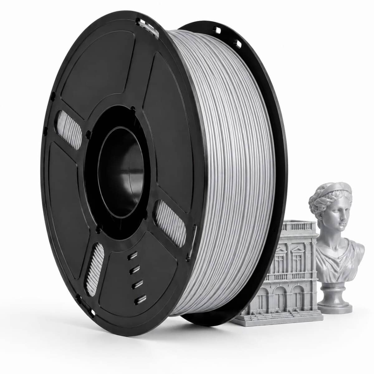 Imagem do produto Filamento Abs Prata Cofape 3D 1,75mm 1 Kg cod2116