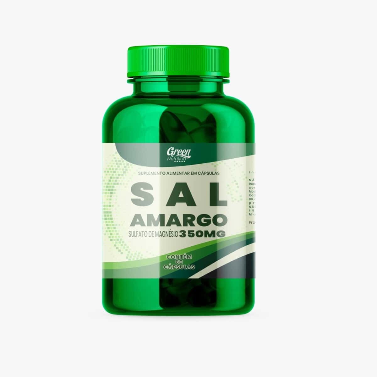 Imagem do produto SAL AMARGO 350MG 60CAPS GREEN NUTRITION
